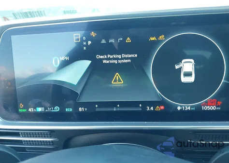 2025 Hyundai Ioniq 6 Sel from USA, damaged, VIN KMHM34AA1SA082837